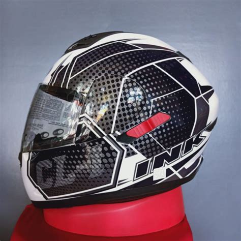 Helm Full Face INK CL 1 KACA DOUBLE VISOR Helm Pria Helm Murah