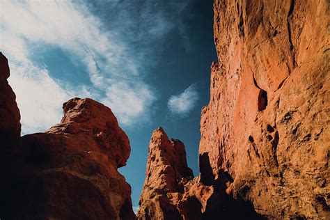 Garden Of The Gods Rock Formations Cinematic Photograph by Dan Sproul - Fine Art America