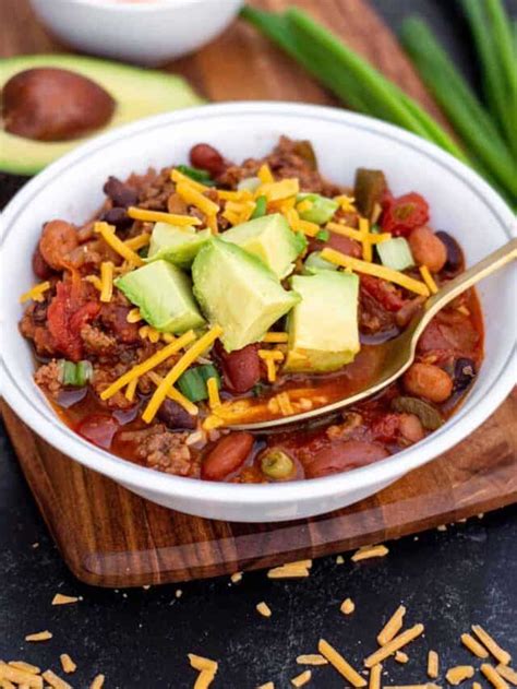 Beef and Bean Chili Recipe - By Kelsey Smith