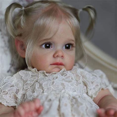 Icradle Reborn Dolls Neugeborene Baby Puppen Cm Silikon Baby Puppen