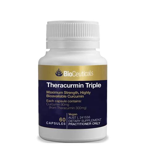 Bioceuticals Theracurmin Triple 60 Capsules Pittwater Pharmacy