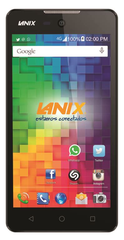 Lanix Ilium LT500 pantalla Celular Actual México