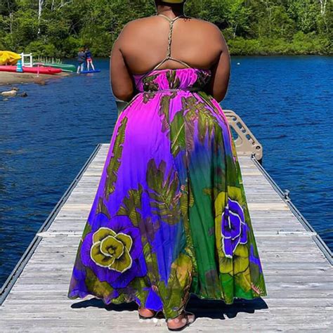 Plus Size Boho Maxi Dress Wholesale Plus Size Dresses Chic Lover Chic Lover