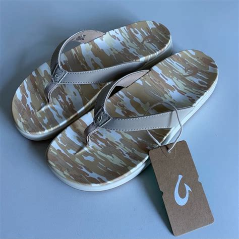 Olukai Shoes Olukai Nua Pio Tapa Camo Sandals Poshmark