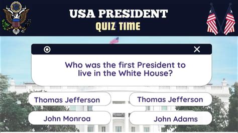 50 Quiz Questions About Us Presidents Test Your Knowledge On American