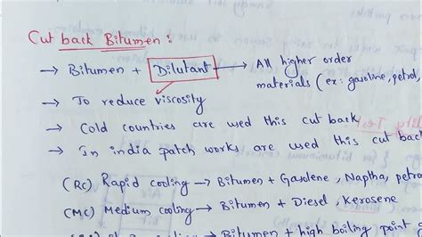 Cutback Bitumen Types Of Cutback Bitumen Cutback YouTube