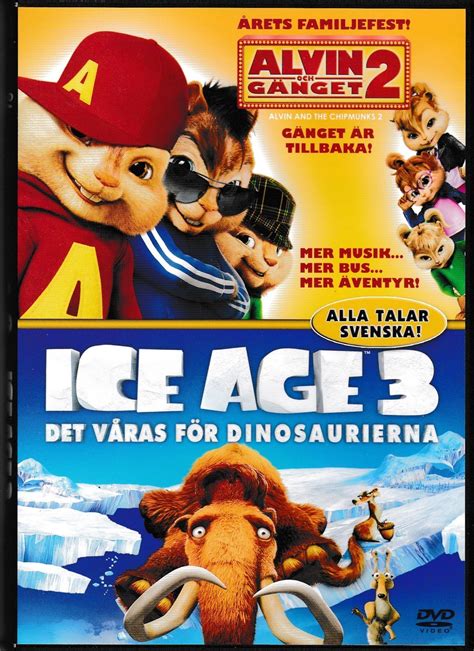 Dvd Filmer Alvin Och G Nget Och Ice Age K P P Tradera