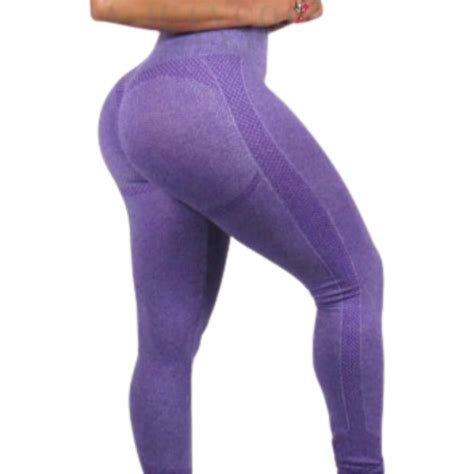 Cal A Legging Fitness De Gin Stica Cintura Alta Academia Levanta Empina