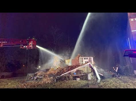 Fire Destroys Vacant Home In North St Louis YouTube