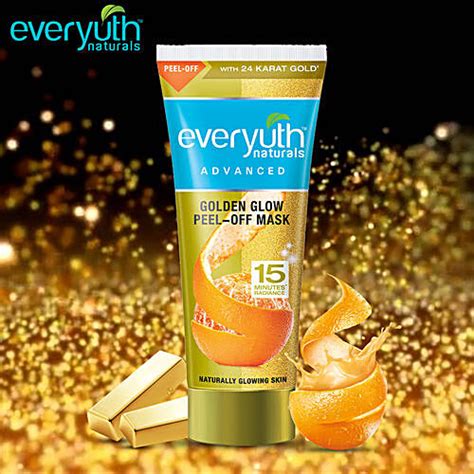 Buy Everyuth Naturals Advanced Golden Glow Peel Off Mask Online At Best