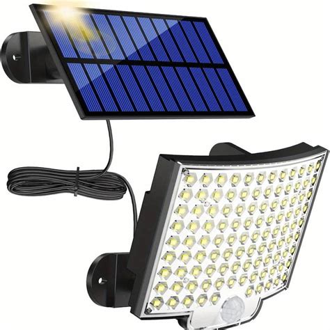 1pc Solar Lights Outdoor Waterproof 106leds Solar Outdoor Lights With Motion Sensor Ip65