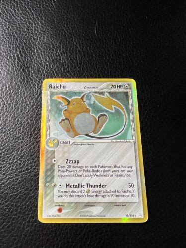 Pok Mon Tcg Raichu Delta Species Holo Holon Phantom Read