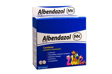 Albendazol 200mg Tab X 30 2x15 Farmacia Nacional