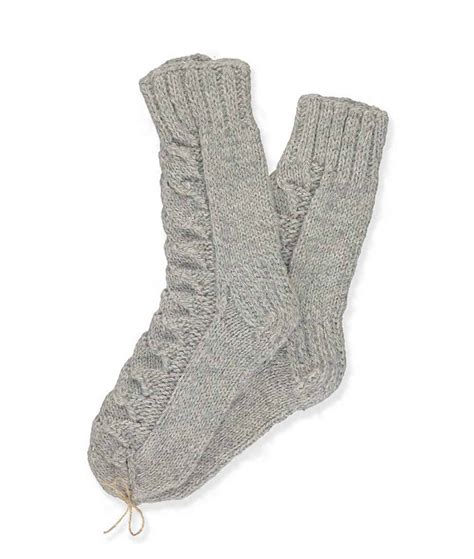 Keep Warm So Cosy With Our Hand Knitted Merino Wool Socks