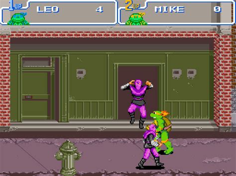 Teenage Mutant Ninja Turtles Iv Turtles In Time Snes Game