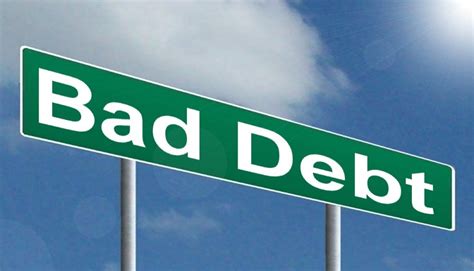 Bad Debt Free Of Charge Creative Commons Highway Sign Image