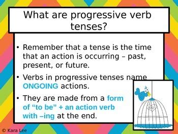 What Is A Progressive Verb Tense - Shajara