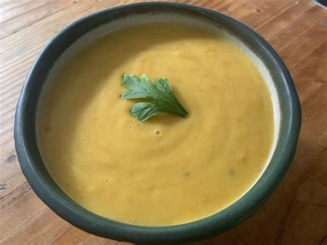 Carrot Soup With Potatoes And Cream Recipe