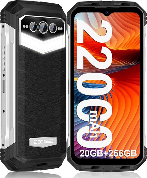 Amazon DOOGEE Teléfono inteligente resistente S100 Pro 5G 20GB