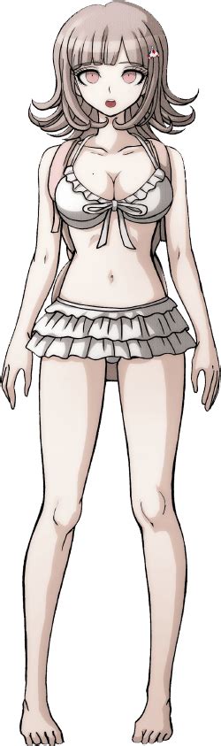 Image Chiaki Nanami Fullbody Sprite Swimsuit 1 Png Danganronpa