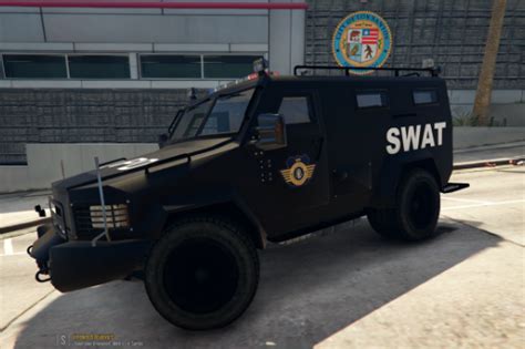 Hvy Insurgent Lspd Police Paintjob Gta Mods