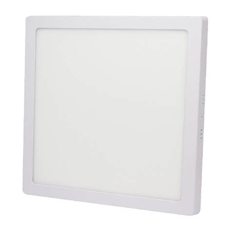 Lumin Ria Led Slim Quadrada Embutir W K Branca Quente Bivolt