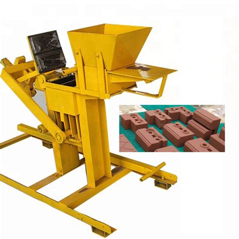 Wholesales Price Small Manual Clay Interlocking Block Machines Brick