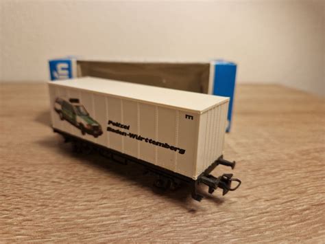 Märklin 4481 Containerwagen Polizei H0 Kaufen auf Ricardo