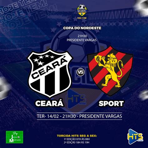 Ceará X Sport Veja Escalações Onde Assistir E Outros Detalhes Do Jogo