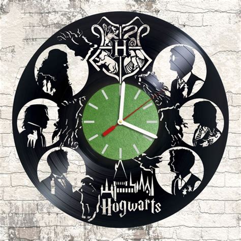 Vinyl Wall Clock Harry Potter