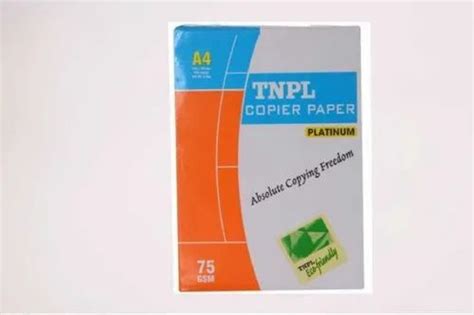 White Tnpl Platinum A Copier Gsm Paper At Rs Ream In Hyderabad