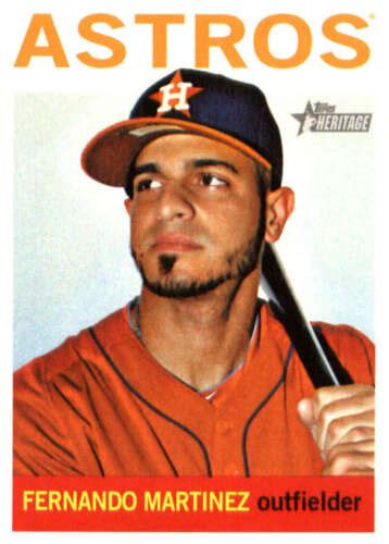 2013 Topps Heritage 381 Fernando Martinez Astros NM MT EBay