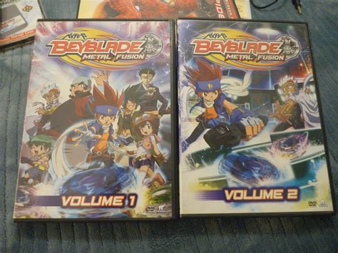 Beyblade Metal Fusion Volume 1 2010 And Volume 2 2011 Dvd Ebay