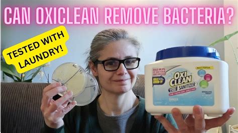 Can Oxiclean Remove Bacteria From Cleaning Cloths Tested The Laundry Youtube