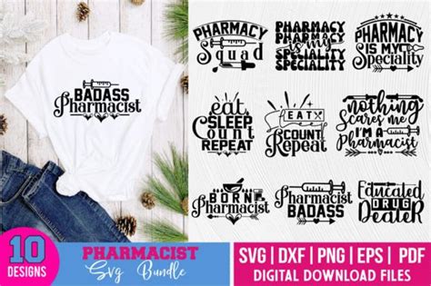 Pharmacist Svg Bundle Graphic By Belysvgbundlefiles Creative Fabrica