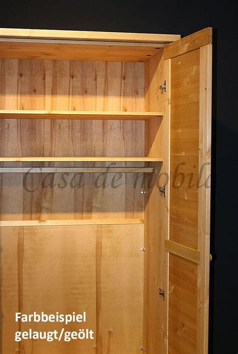 Massivholz Kleiderschrank X X Cm Rauna T Rig Kiefer Massiv