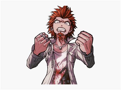 Danganronpa Leon Kuwata Sprites Hd Png Download Kindpng