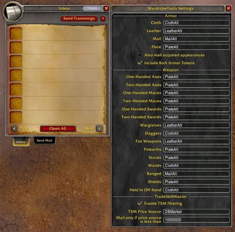 Wardrobetools Bags Bank Inventory World Of Warcraft Addons