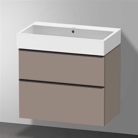 Duravit Vero Air Waschtisch Mit D Neo Unterschrank Ausz Ge Basalt