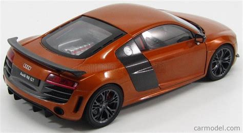 KYOSHO 5011118415 Scale 1 18 AUDI R8 GT 5 2 V10 FSI 2010 SAMOA ORANGE MET