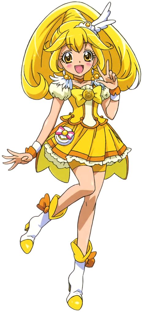 Image Smile Pretty Cure Cure Peace Pose3 Png Magical Girl Mahou Shoujo 魔法少女 Wiki