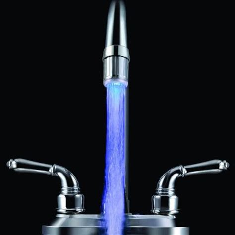 3 Colors Temperature Sensor Led Faucet Different Temperation Led Light