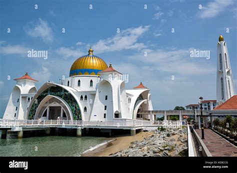 Malacca Straits Mosque Melaka Malaysia Malacca Straits Mosque