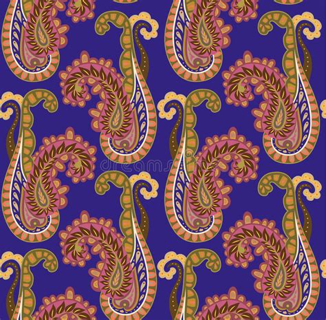 Paisley Seamless Pattern Stock Vector Illustration Of Iranian 66785125