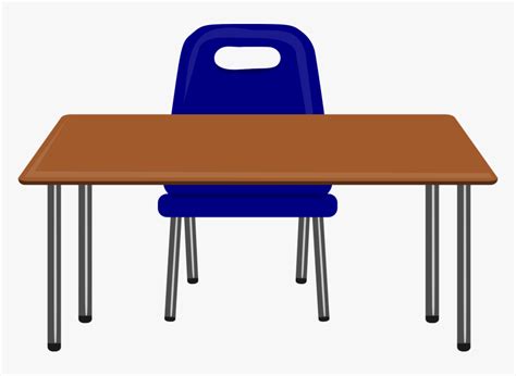 Transparent School Table Clipart - School Desk Transparent Background, HD Png Download ...