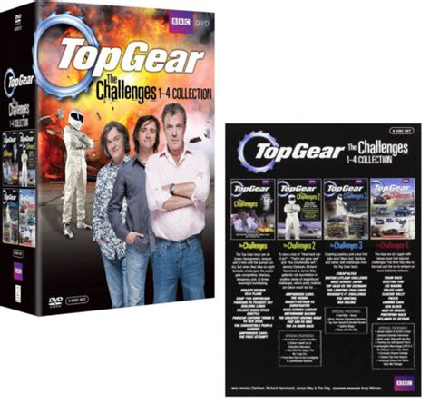 Top Gear Uk 2005 2009 The Challenges Volumes 1 4 Collection Rg24