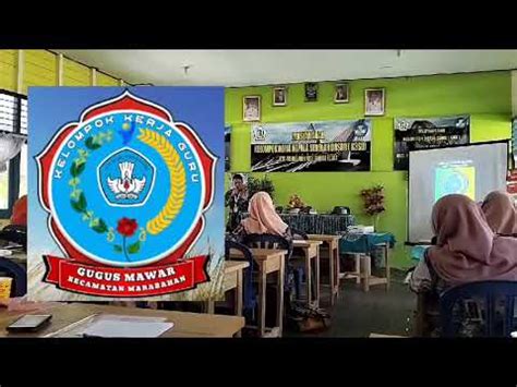 Peresmian Logo Kkg Gugus Mawar Kecamatan Marabahan Youtube