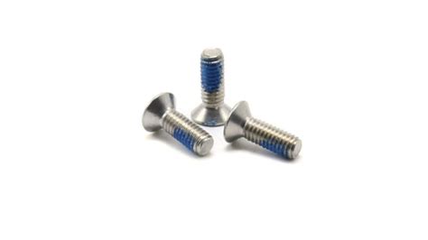 Hex Drive Flat Lock Taper Head Screw With Nylok