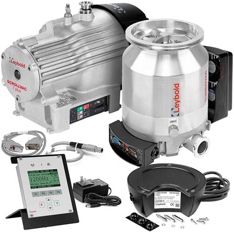 Ideal Spectroscopy Leybold Turbovac I Turbo System Iso Inlet