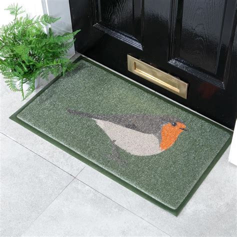 Green Robin Doormat X Cm Artsy Mats